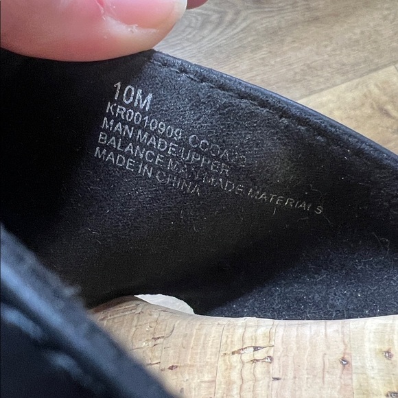 Kork-Ease Lynda Black Platform Sandals Size 10M - Picture 10 of 10